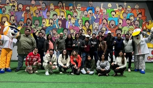 Socios de ADD en la posada anual